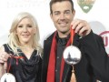 Ellie Goulding and Carson Daly